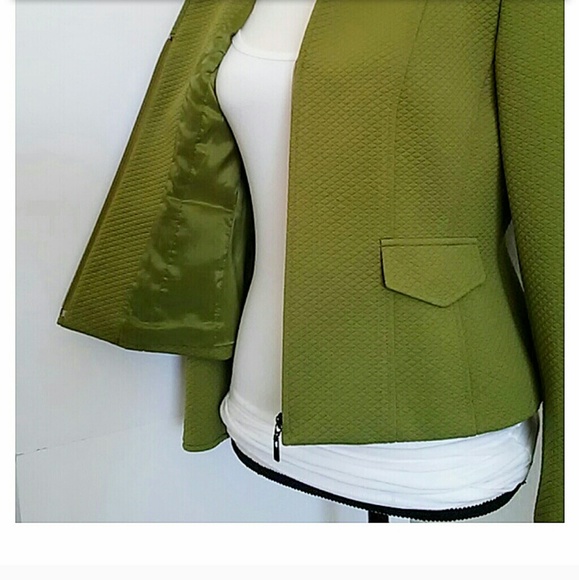 TALBOTS | Green tailored blazer - Picture 4 of 8